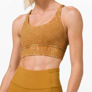 Lululemon Energy Bra Long Line Ice Dye